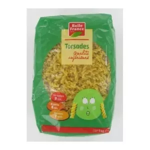 Pâtes Torsades 1kg - BELLE FRANCE