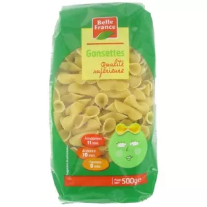 Pâtes Gansette 500g - BELLE FRANCE