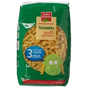 Pâtes Torsades Cuissons 3min 500g - BELLE FRANCE