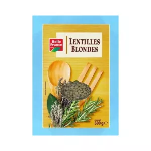 Lentilles Blondes 500g - BELLE FRANCE