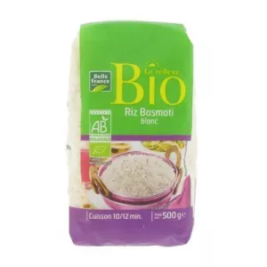 Riz Basmati Bio 500g - BELLE FRANCE
