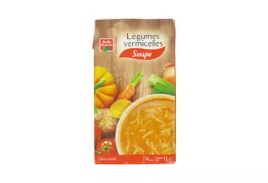 Soupe De Légumes Aux Vermicelles 1l - BELLE FRANCE