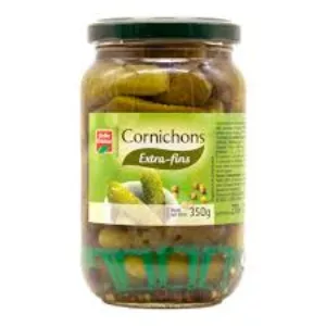 Cornichon Extra Fin Bf Bocal 350 G - 37 Cl - BELLE FRANCE