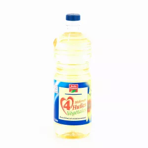 Melange 4 Huiles Vegetales  Bouteille Pet 1 L - BELLE FRANCE