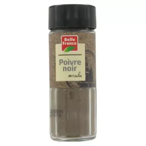 Poivre Noir Moulu 50g - BELLE FRANCE