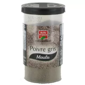 Poivre Gris 100g - BELLE FRANCE