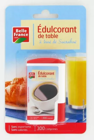 Adoçante de Mesa Sucralose X300 - BELLE FRANCE