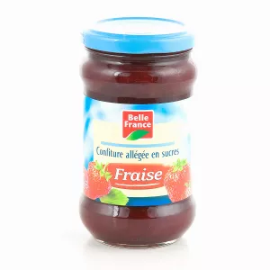 Confiture Llégée Fraise 335g - BELLE FRANCE