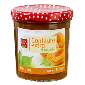 Confiture Extra Abricot 370g - BELLE FRANCE