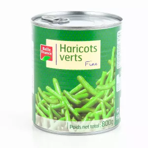 Haricots Verts Hasta 800 g - BELLE FRANCE