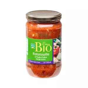Ratatouille à L'huile D'olive Le Réflexe Bio 650g - BELLE FRANCE