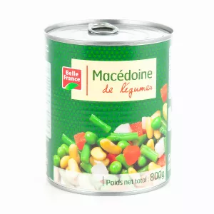 Macédoine De Légumes 800g - BELLE FRANCE