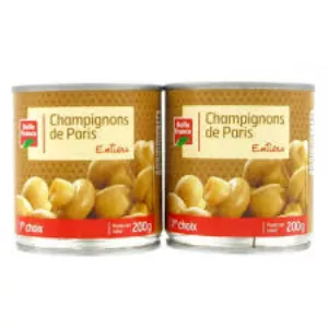Champignons De Paris 2x200g - BELLE FRANCE