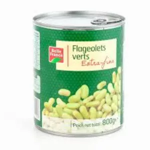 FLAGEOLET VERT FINS extra 800g - BELLE FRANCE