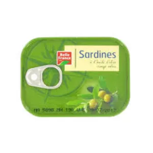 Sardines à L'huile D'olive Vierge Extra 135g - BELLE FRANCE
