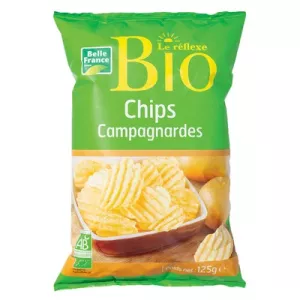 Chips Campagnarde Le Réflexe Bio 125g - BELLE FRANCE