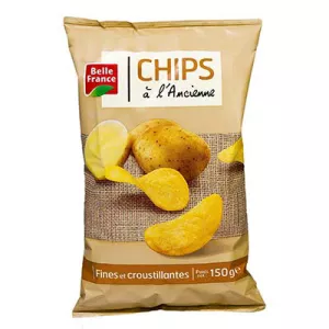 Chips à L'ancienne Fines Et Croustillantes 105g - BELLE FRANCE