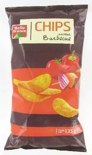 Batatas Fritas Sabor Churrasco 135g - BELLE FRANCE