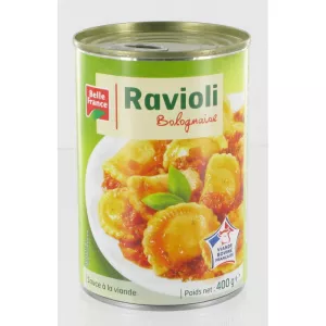 Ravioli Bolognaise 400g - BELLE FRANCE