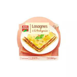 Lasagne à La Bolognaise 300g - BELLE FRANCE