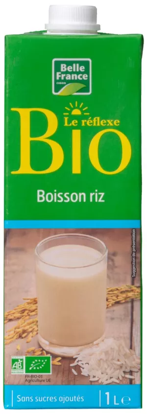 Boisson Riz Calcium Le Réflexe Bio 1l - BELLE FRANCE