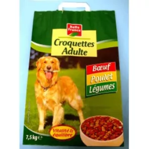 Croquette Chien Volaille/legumes  Sac 7.5 Kg - BELLE FRANCE