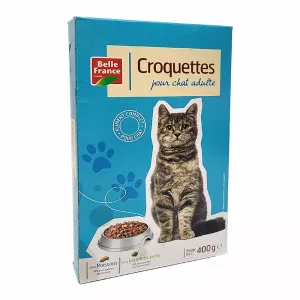 Croquette Chat Thon/saum/leg/cer  Etui 400 G - BELLE FRANCE