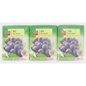 Чистый виноградный сок 6x20cl - BELLE FRANCE