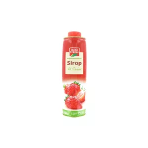 Bid.75cl.sirop Fraise  Bf - BELLE FRANCE