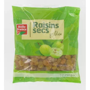 Raisin Sec Golden 250g - BELLE FRANCE