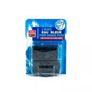 Bloc Chasse D'eau Eau Bleue 2x50g - BELLE FRANCE