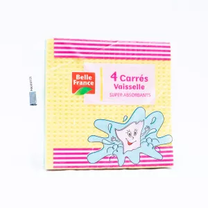 Carré Vaisselle X 4 - BELLE FRANCE