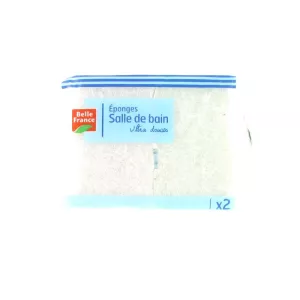 Eponge Grattante Salle De Bain X 2 - BELLE FRANCE