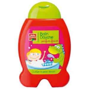 Gel Douche Et Bain Parfum Fraise Enfant 250ml - BELLE FRANCE