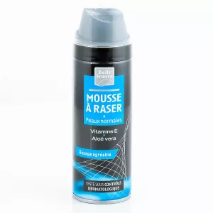 Mousse à Raser Peaux Normales 200ml - BELLE FRANCE