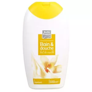 Bain Et Douche Lait De Vanille 500ml - BELLE FRANCE