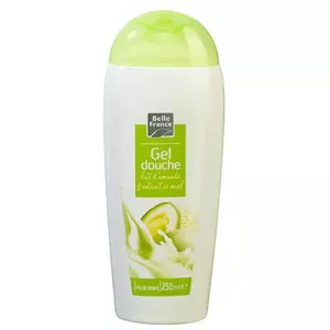 Gel Douche Lait D'amande Miel 250ml - BELLE FRANCE