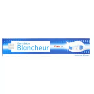 Dentifrice Blancheur 75ml - BELLE FRANCE