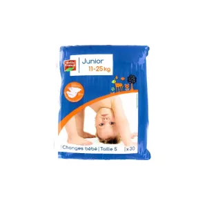 Couches Bébé  11-25kg X30 - BELLE FRANCE