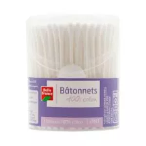 Bâtonnet Hygiène X160 100% Coton - BELLE FRANCE
