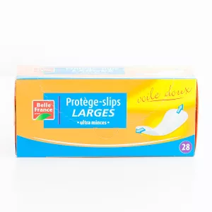 Protège Slip Large Ultra Mince X 28 - BELLE FRANCE