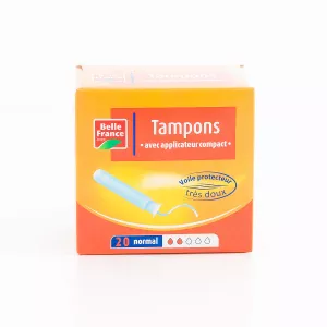 Tampons Normal Avec Applicateur X20 - BELLE FRANCE