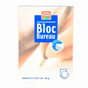 Bloc De Bureau A4 80 Feuilles - BELLE FRANCE