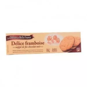 Délice Framboise Nappe Chocolat Noir 130g - Les DÉlices De Belle France