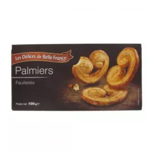 Palmier Feuillete D Etui 100 G - Les DÉlices De Belle France