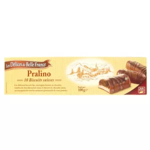 Pralino Biscuits Suisses X 10 Dbf Etui 100 G - LES DÉLICES DE BELLE FRANCE