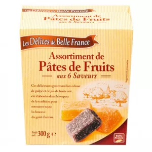 Surtido Pasta De Frutas D Estuche 300 G - Les DÉlices De Belle France
