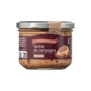Terrine De Campagne Aux Cepes Dbf Verrine 180 G - LES DÉLICES DE BELLE FRANCE