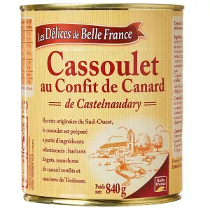 Cassoulet Au Confit Canard 840g - BELLE FRANCE
