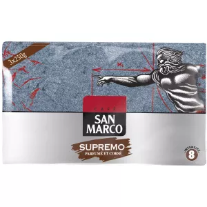 Suprémo Gemahlener Kaffee Nr. 8 3x250g - San Marco